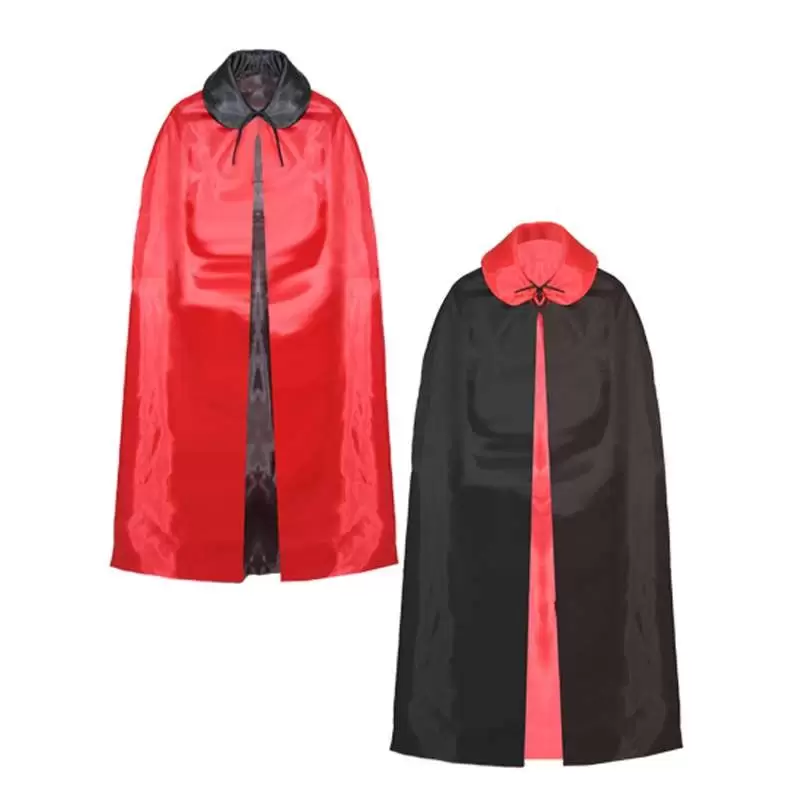 MANTELLO DA VAMPIRO - ROSSO O NERO REVERSIBILE