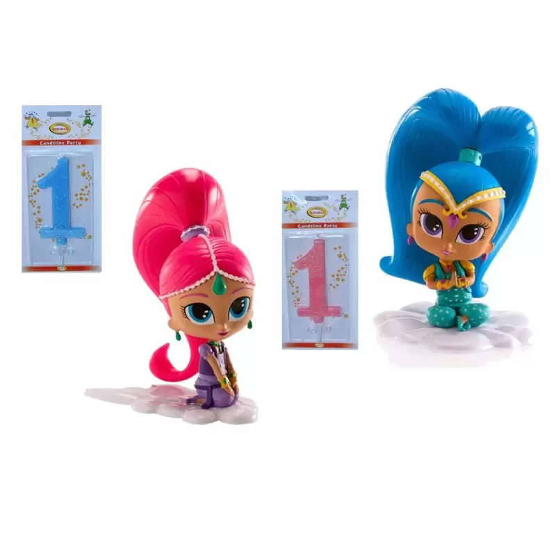 CANDELINA SHIMMER O SHINE CON NUMERO