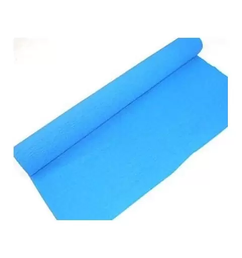 CARTA CRESPA AZZURRA