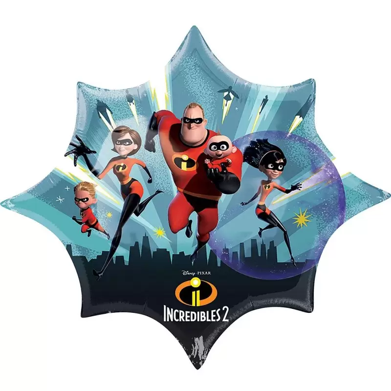 FOIL GLI INCREDIBILI 2 – A FORMA DI STELLA