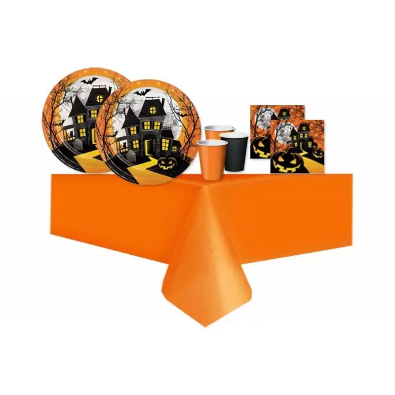 KIT N.16 HAUNTED HILL LA COLLINA INFESTATA - COORDINATO FESTA HALLOWEEN