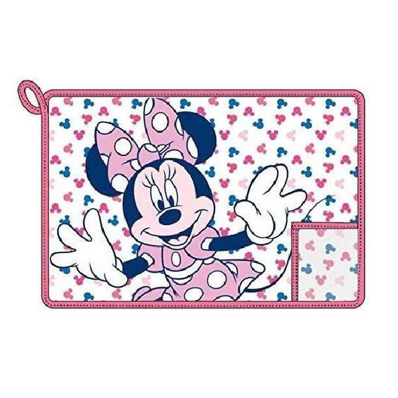 TOVAGLIETTA MINNIE PLASTIFICATA - RETTANGOLARE