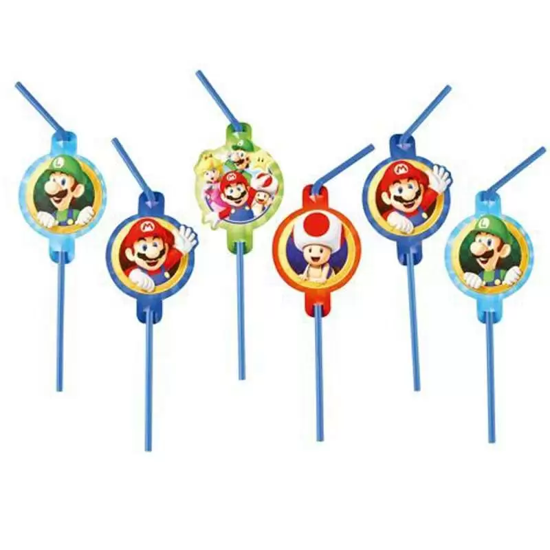CANNUCCE SUPER MARIO – 8 PZ