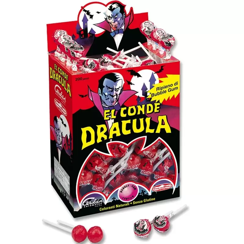LECCA LECCA CONTE DRACULA GUSTO CILIEGIA – 200 PZ