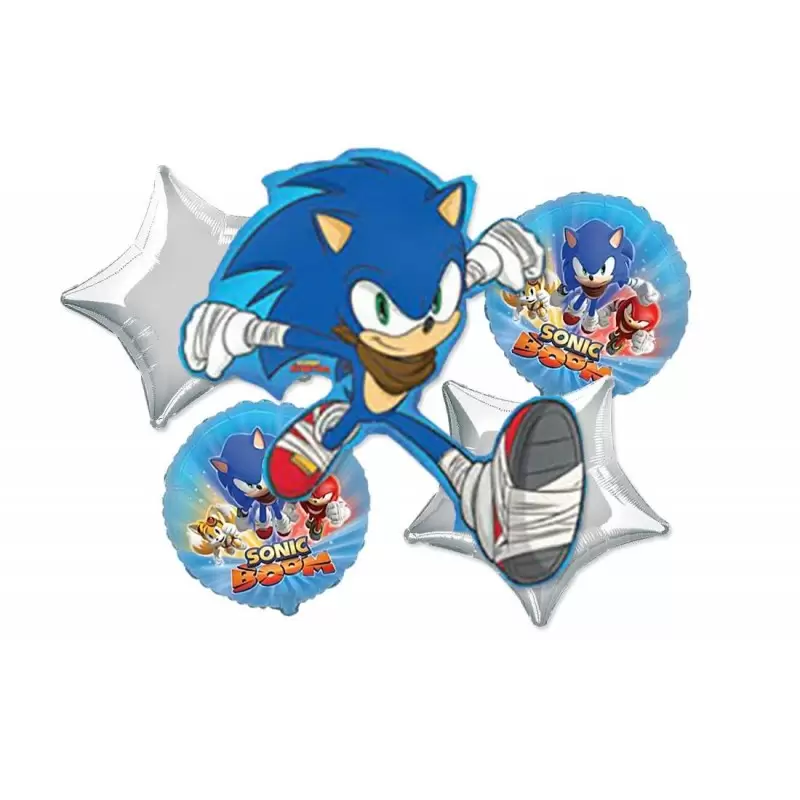 BOUQUET N.2 SONIC – COMPOSIZIONE PALLONCINI