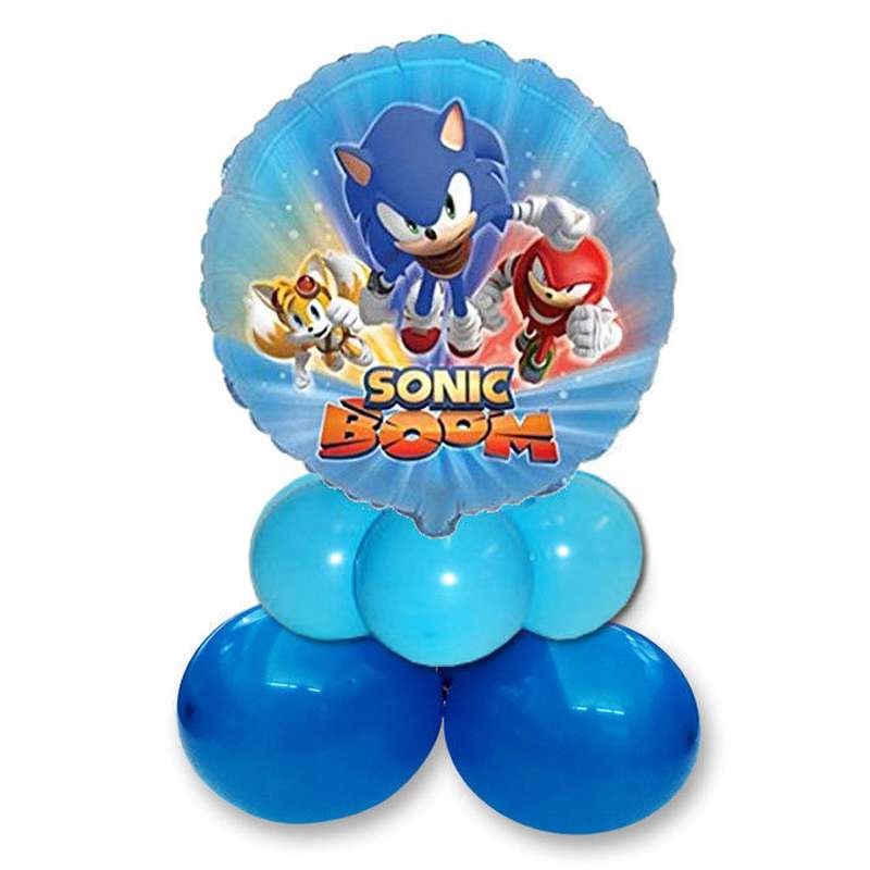 Bouquet n.7 Sonic - palloncini a tema per feste