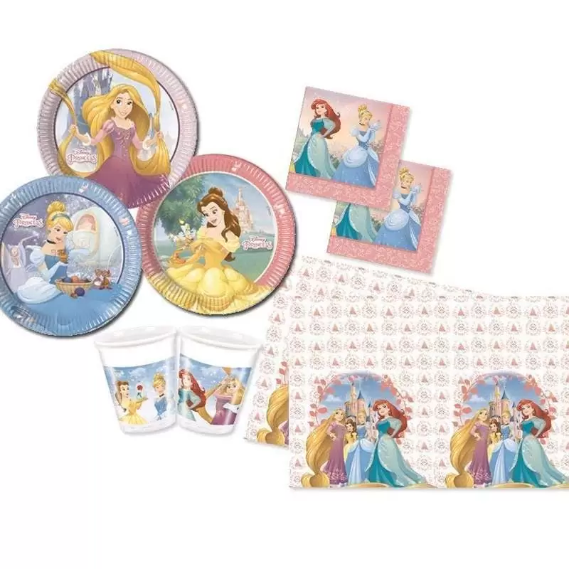KIT N.16 CENERENTOLA AND CO - SET TAVOLA PRINCIPESSE