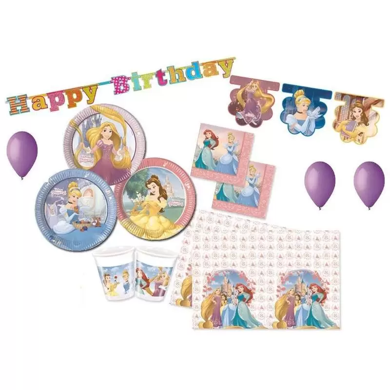 KIT N.27 CENERENTOLA AND CO – ADDOBBI PER FESTA A TEMA