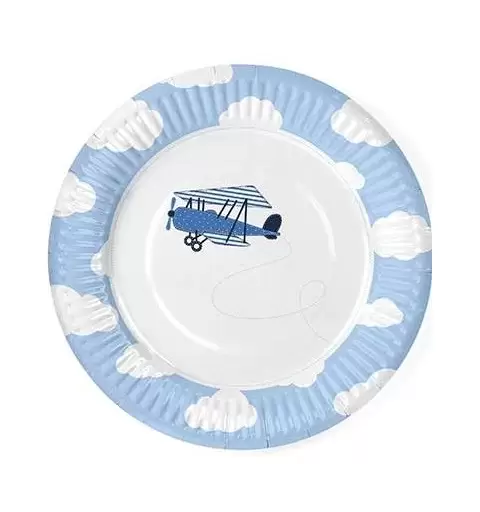 PIATTI LITTLE PLANE - 6 PZ