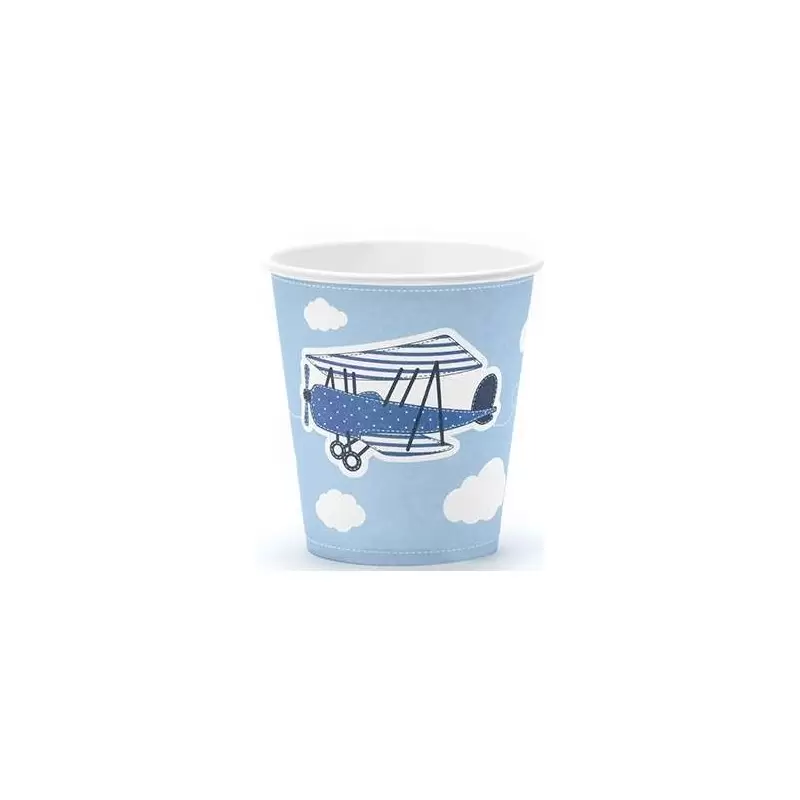 BICCHIERI LITTLE PLANE - 6 PZ