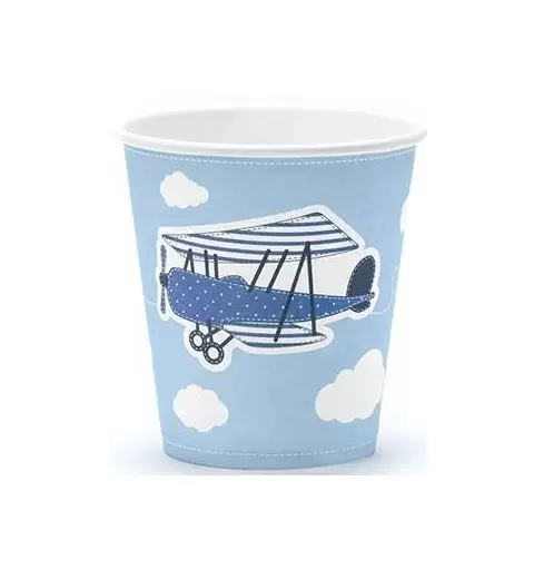 BICCHIERI LITTLE PLANE - 6 PZ