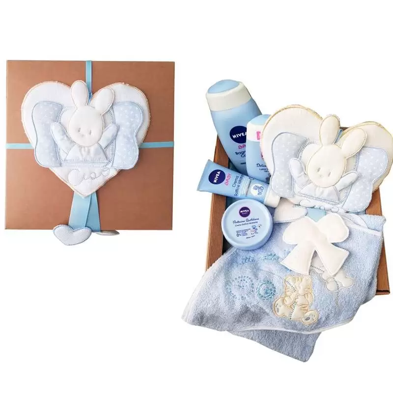 IDEA REGALO NEONATO - UNA SCATOLA DI PRODOTTI UTILI E ORIGINALI