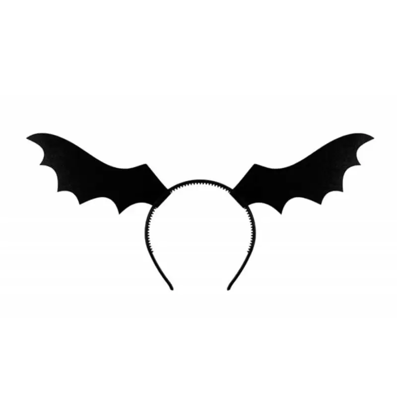 CERCHIETTO CON ALI DI PIPISTRELLO – DI COLORE NERO