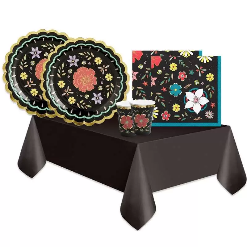 KIT N.3 DIA DE LOS MUERTOS - ACCESSORI HALLOWEEN PER LA TAVOLA