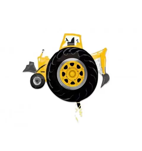SUPERSHAPE A FORMA DI RUSPA GIALLA – BULLDOZER