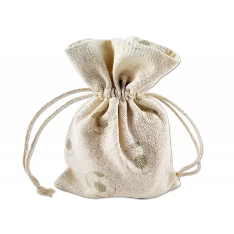 SACCHETTI PORTACONFETTI BEIGE – GRAFICA PALLONI DA CALCIO