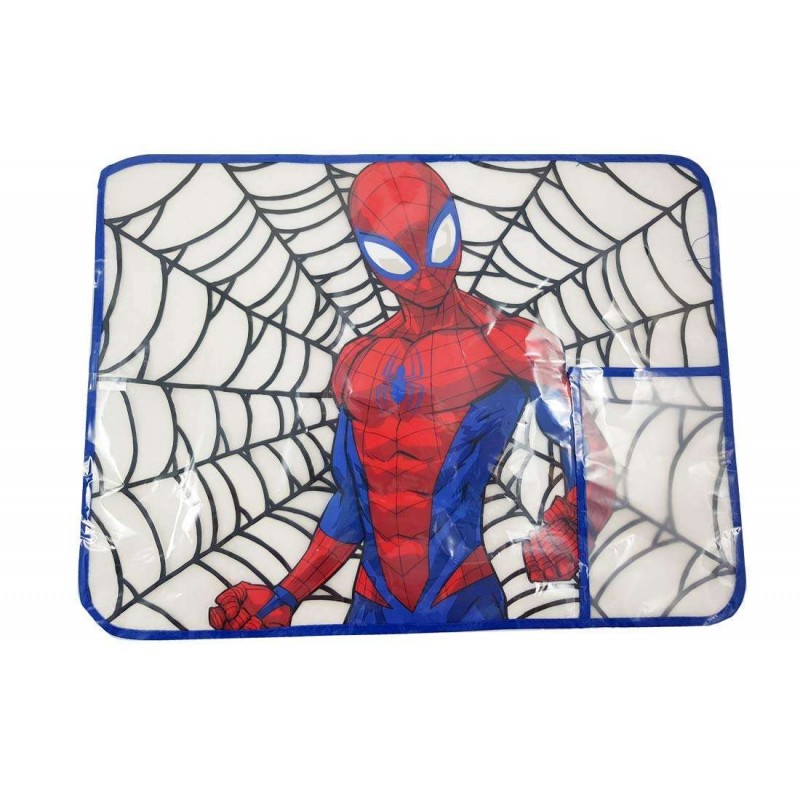 TOVAGLIETTA SPIDERMAN PLASTIFICATA BLU E ROSSA