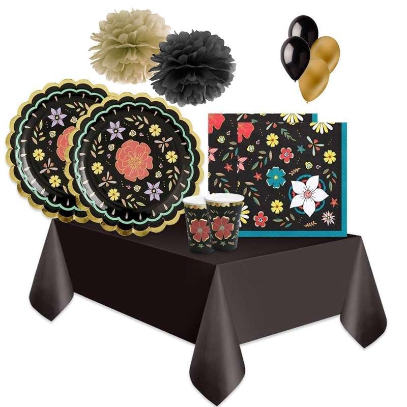 KIT N.49 DIA DE LOS MUERTOS - TAVOLA PER HALLOWEEN
