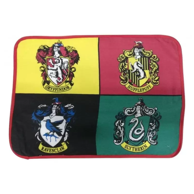 TOVAGLIETTA AMERICANA HARRY POTTER IN TESSUTO – QUATTRO SIMBOLI DELLE CASE