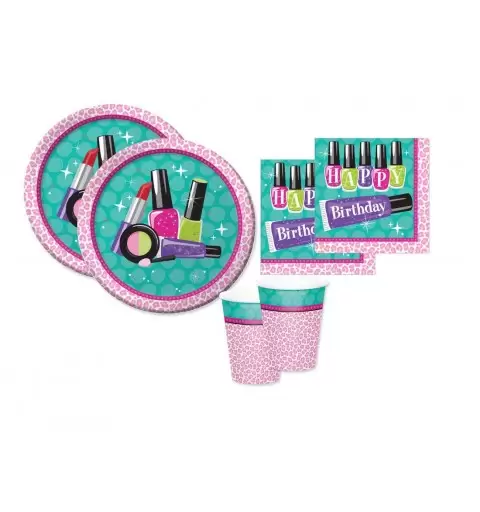 KIT N.2 MAKE UP - ACCESSORI TAVOLA FESTA BEAUTY