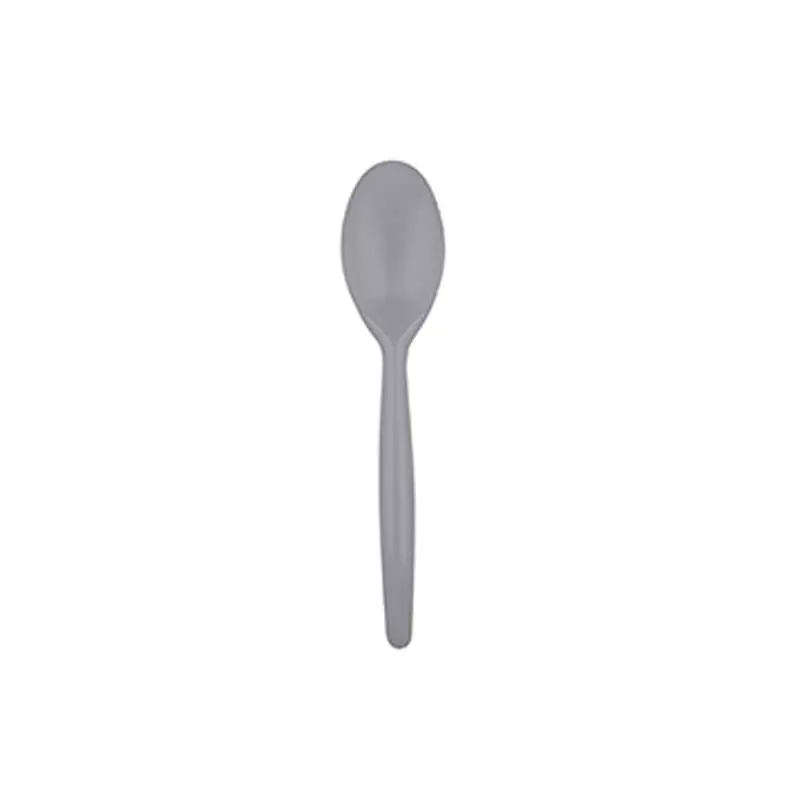 CUCCHIAI ARGENTO DI PLASTICA - 20 PZ