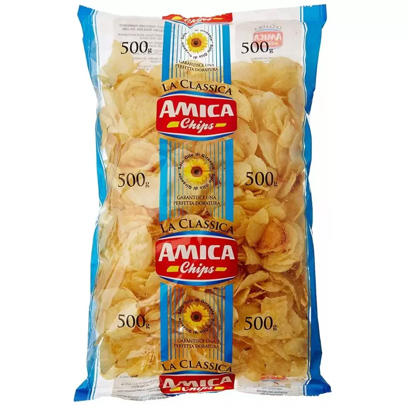 PATATINE AMICA CHIPS CLASSICHE - IN BUSTA DA 500 GR