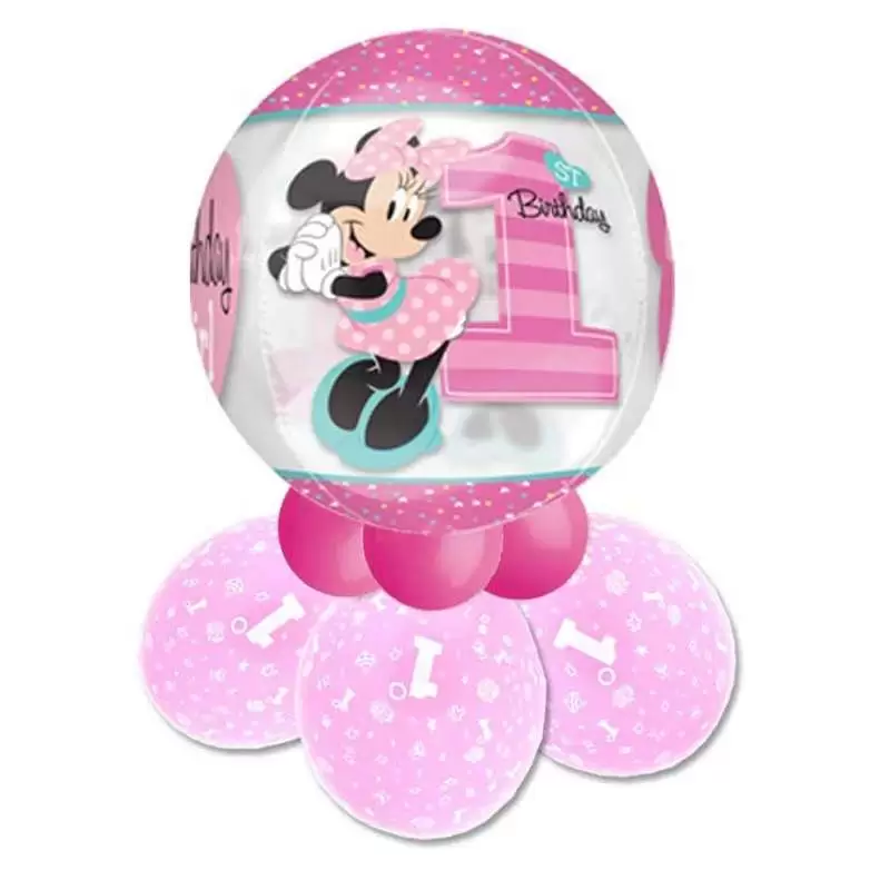 CENTROTAVOLA PALLONCINI MINNIE - CON ORBZ TOPOLINA