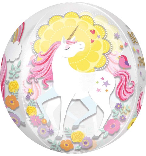 Composizione palloncini unicorno - addobbi unicorn party