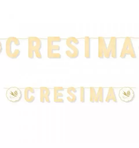 MAXI GHIRLANDA CRESIMA NEW