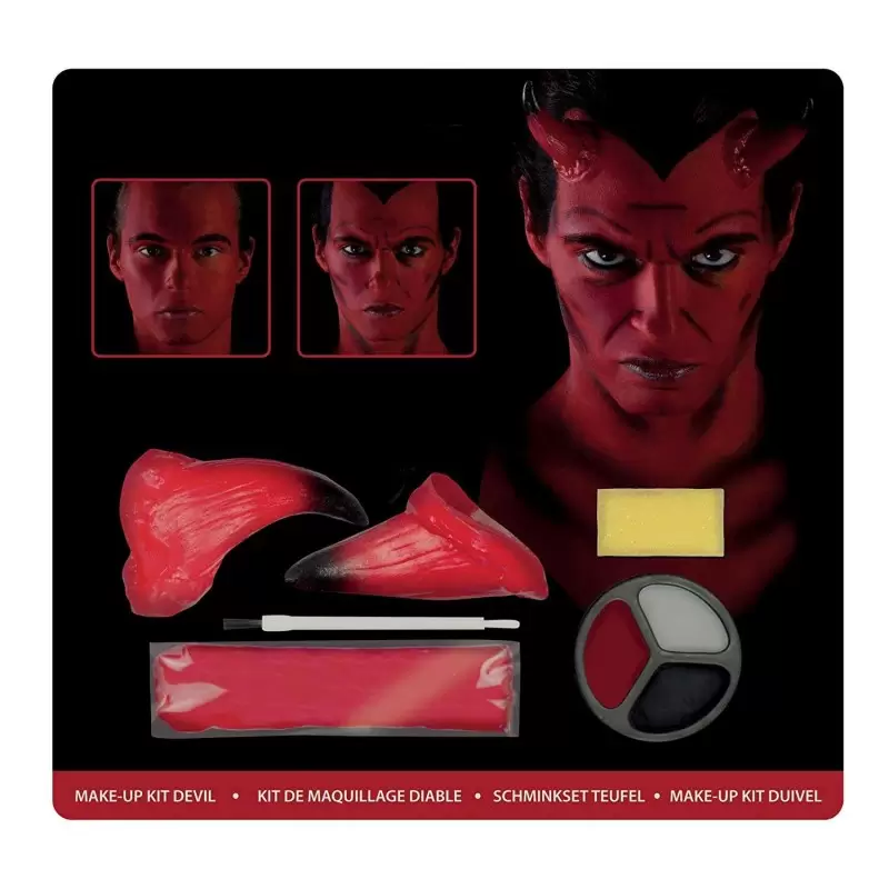 TRUCCO DA DIAVOLO – MAKE UP DIAVOLO HALLOWEEN