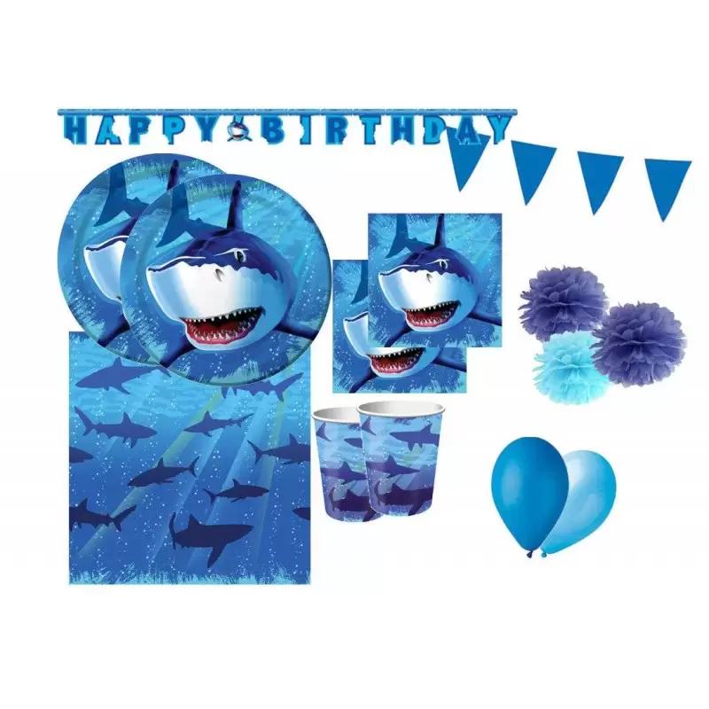 KIT N.46 SQUALI – ACCESSORI E DECORAZIONI PER FESTA