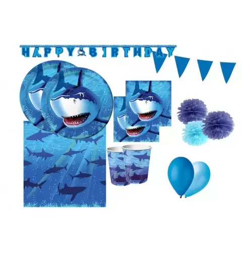 KIT N.46 SQUALI – ACCESSORI E DECORAZIONI PER FESTA