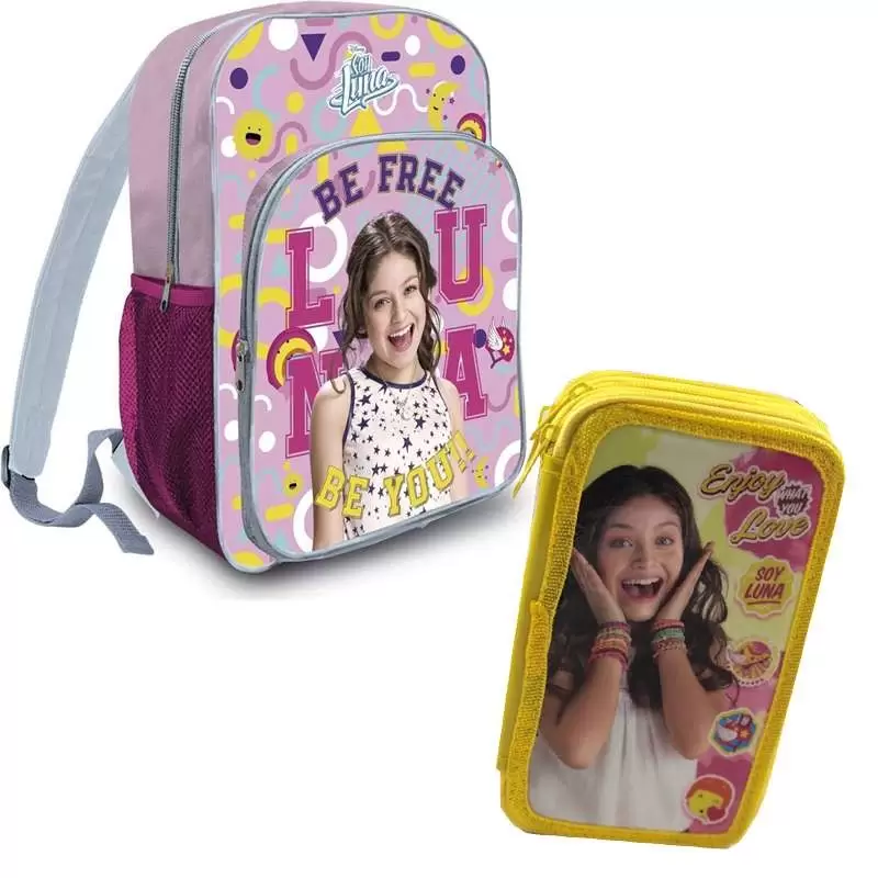 ZAINETTO E ASTUCCIO SOY LUNA – SET SCUOLA ELEMNTARE LUNA VALENTE