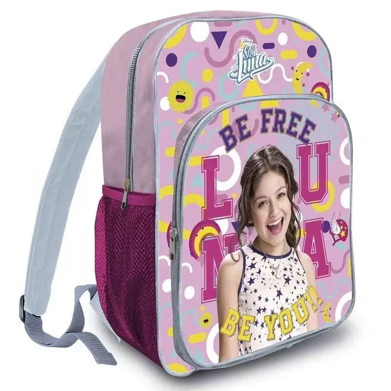 ZAINO SOY LUNA ROSA CON STAMPE - SCUOLA ELEMENTARE