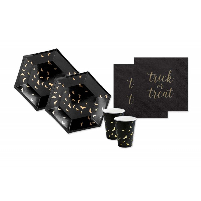 KIT N.29 PIPISTRELLI TRICK OR TREAT – SET TAVOLA HALLOWEEN