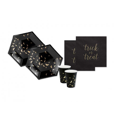KIT N.29 PIPISTRELLI TRICK OR TREAT – SET TAVOLA HALLOWEEN