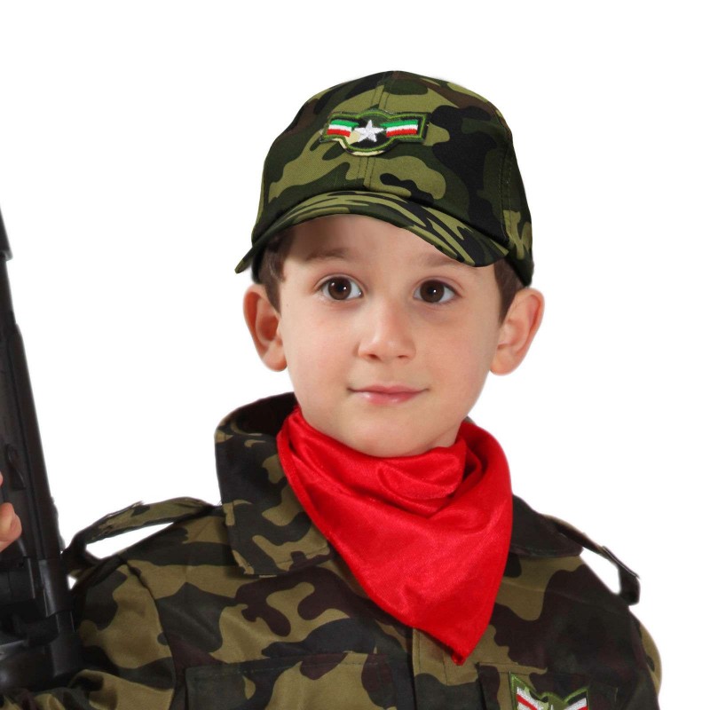 CAPPELLINO MILITARE CON VISIERA – TAGLIA UNICA