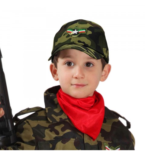 CAPPELLINO MILITARE CON VISIERA – TAGLIA UNICA