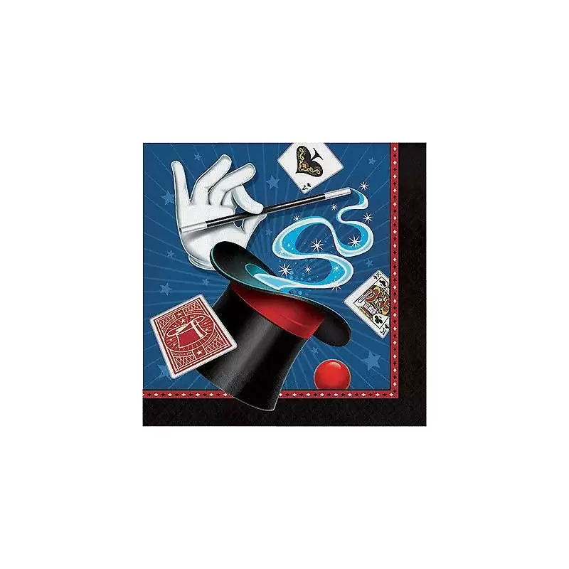 KIT N. 54 MAGIC PARTY - ACCESSORI TAVOLA A TEMA MAGIA