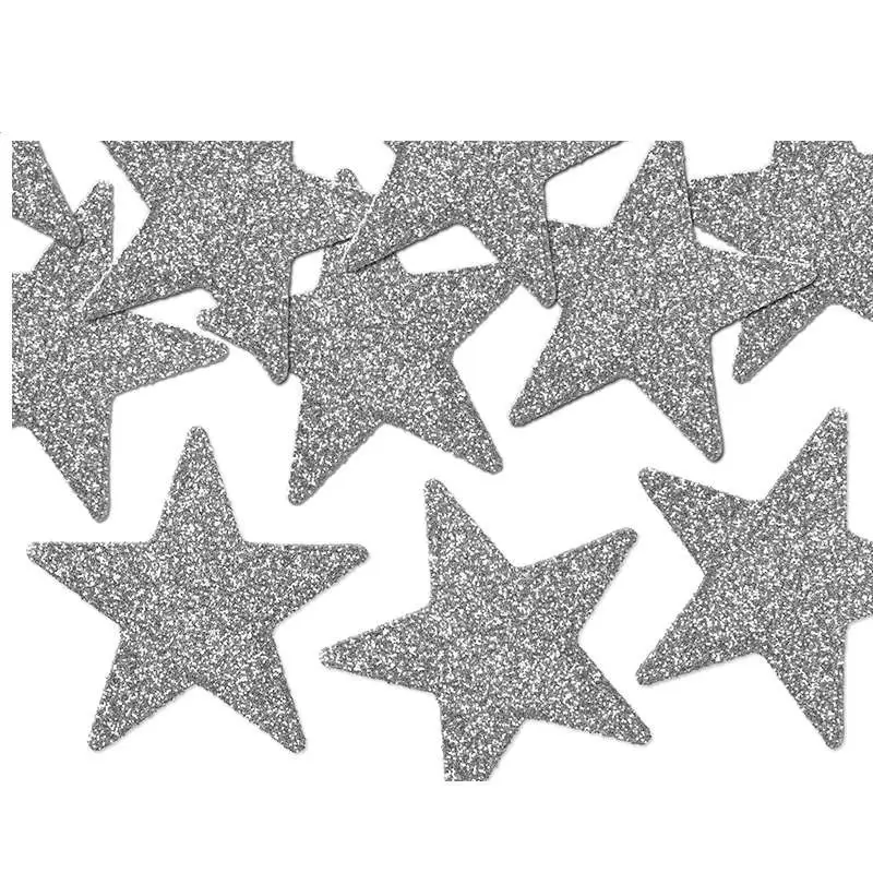 STELLE GLITTER ORO O ARGENTO - 24 PZ