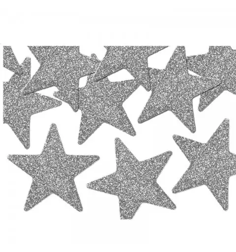 STELLE GLITTER ORO O ARGENTO - 24 PZ