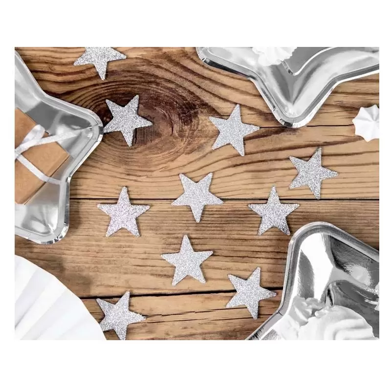 STELLE GLITTER ORO O ARGENTO - 24 PZ