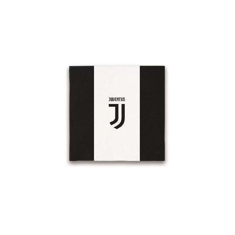 KIT N.10 JUVENTUS - ACCESSORI TAVOLA PER TIFOSI BIANCO NERI