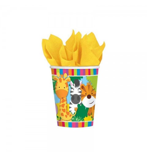 KIT N.30 WILD KINGDOM - ACCESSORI PER LA FESTA A TEMA ANIMALI