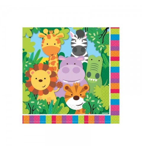 KIT N.30 WILD KINGDOM - ACCESSORI PER LA FESTA A TEMA ANIMALI