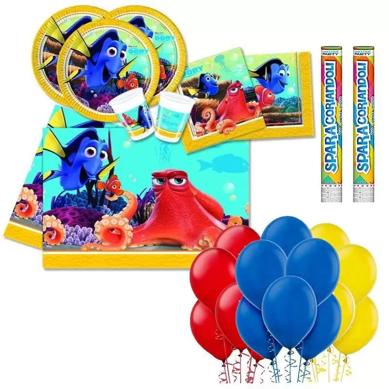 KIT N.30 ALLA RICERCA DI DORY – SET TAVOLA COMPLEANNO