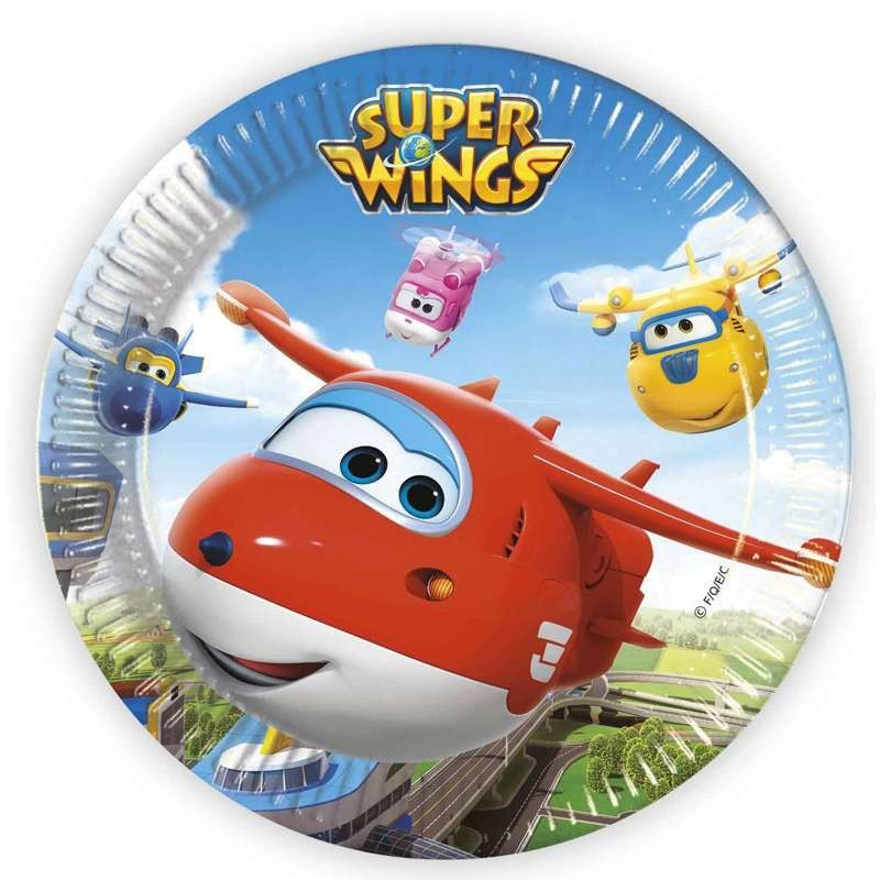 KIT N.62 SUPER WINGS - ACCESSORI TAVOLA PER BAMBINI