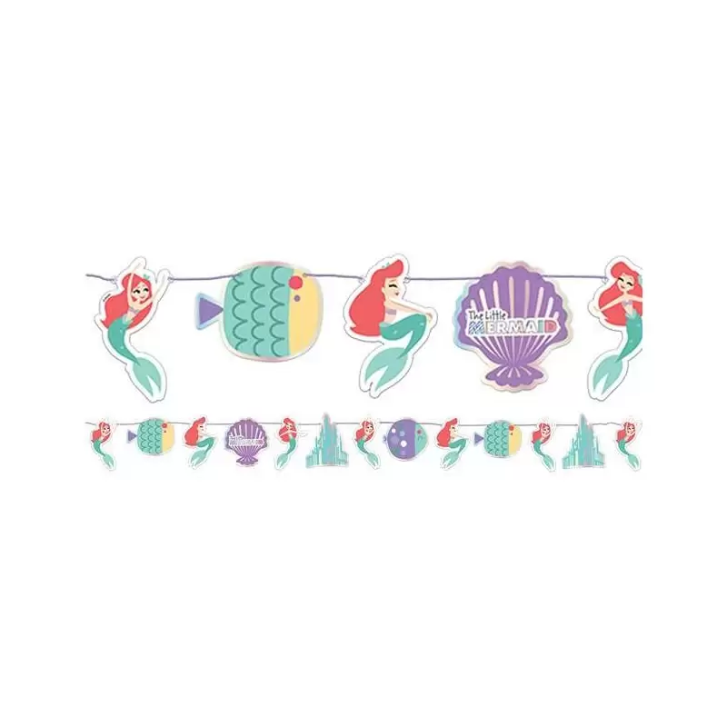 KIT N.17 ARIEL UNDER THE SEA – ACCESSORI PER FESTA A TEMA LA SIRENETTA