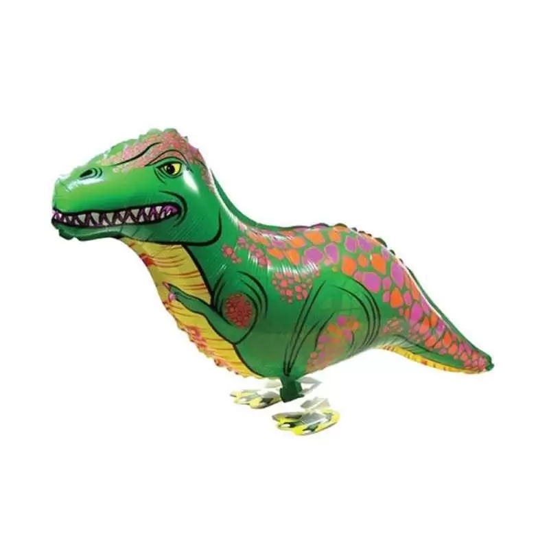 DINOSAURO PET WALKER MYLAR – PALLONE CAMMINANTE TIRANNOSAURUS REX