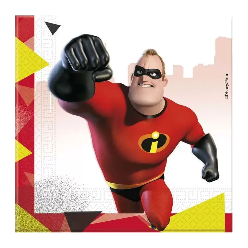KIT N.46 GLI INCREDIBILI – ARTICOLI PER FESTA A TEMA SUPEREROI